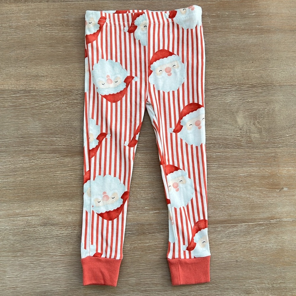 🎄Rabbit + Bear Toddler Boy Girl Organic Cotton Pajama Set 18 month 3T - Picture 6 of 6
